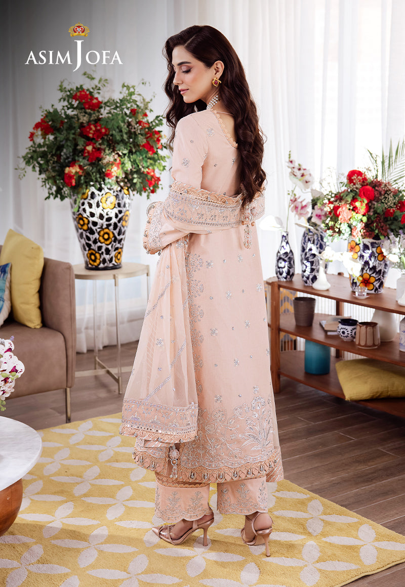 Asim Jofa | Uraan Lawn Chiffon Collection | AJUR-12 - Khanumjan  Pakistani Clothes and Designer Dresses in UK, USA 