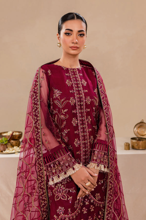 Farasha | Lumiere Fornmals | ROUGE PINK - Khanumjan  Pakistani Clothes and Designer Dresses in UK, USA 