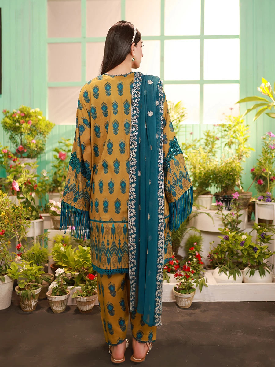 Salitex | Izel Lawn 24 | RADIANCE - LUXURY LAWN EMBROIDERED SUIT