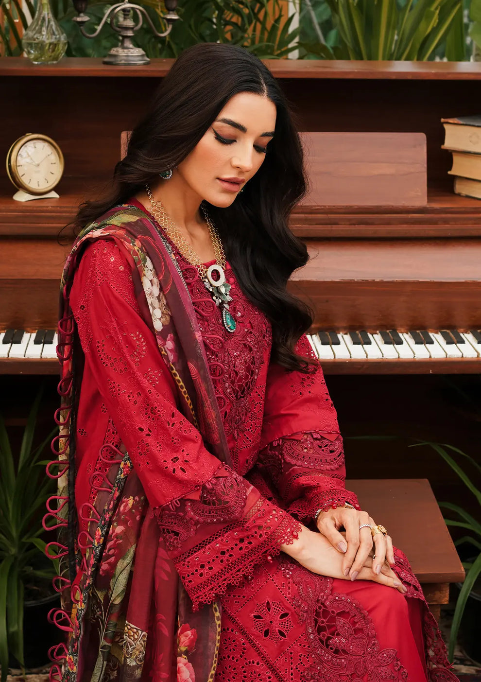 Kahf Premium | Luxury Lawn 24 | KLE-04 Valentino - Khanumjan  Pakistani Clothes and Designer Dresses in UK, USA 