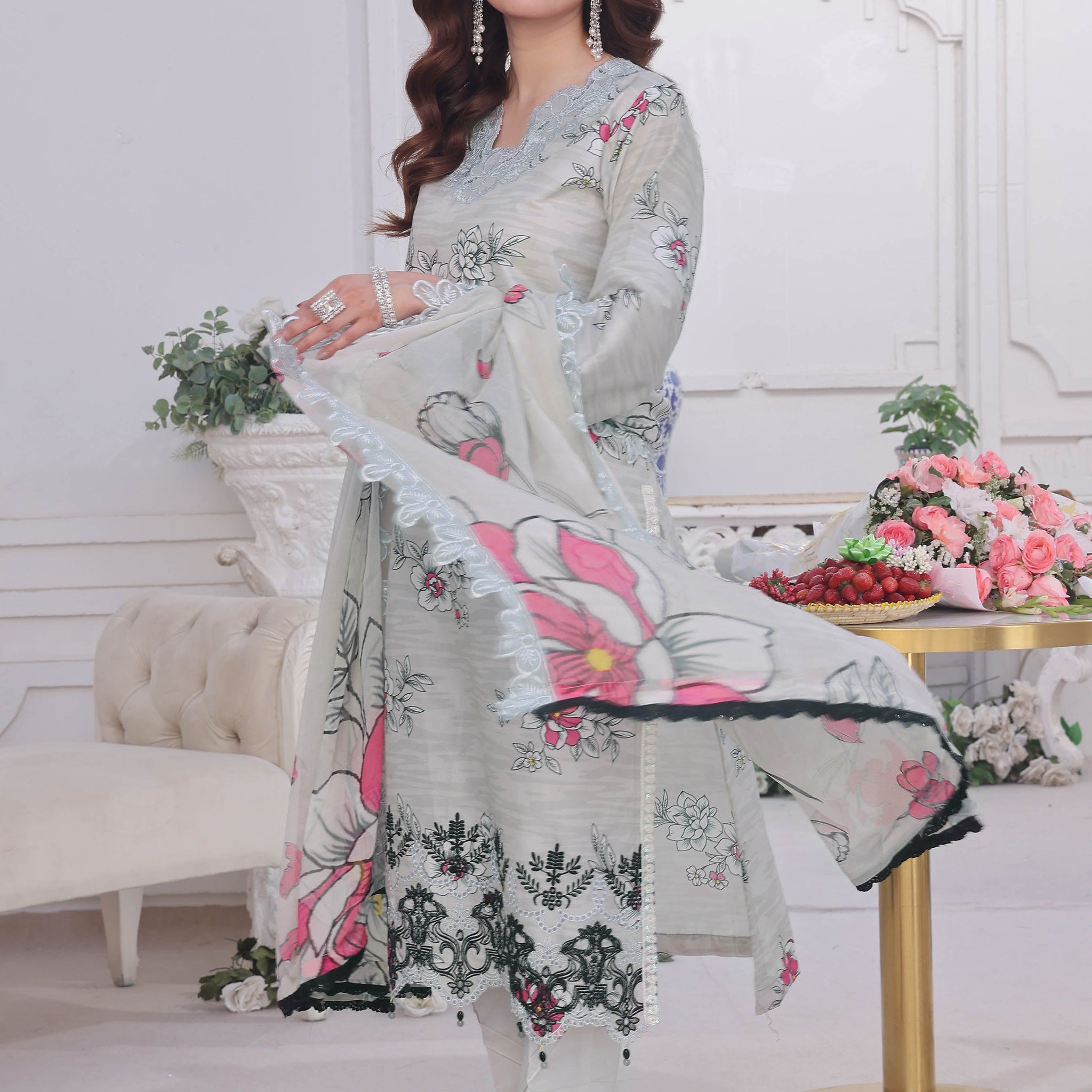 Al Zohaib | Applique Kari Cutwork Edit 25 | ACE-25-07