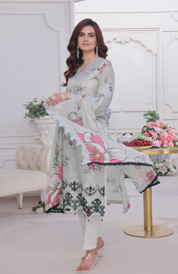 Al Zohaib | Applique Kari Cutwork Edit 25 | ACE-25-07