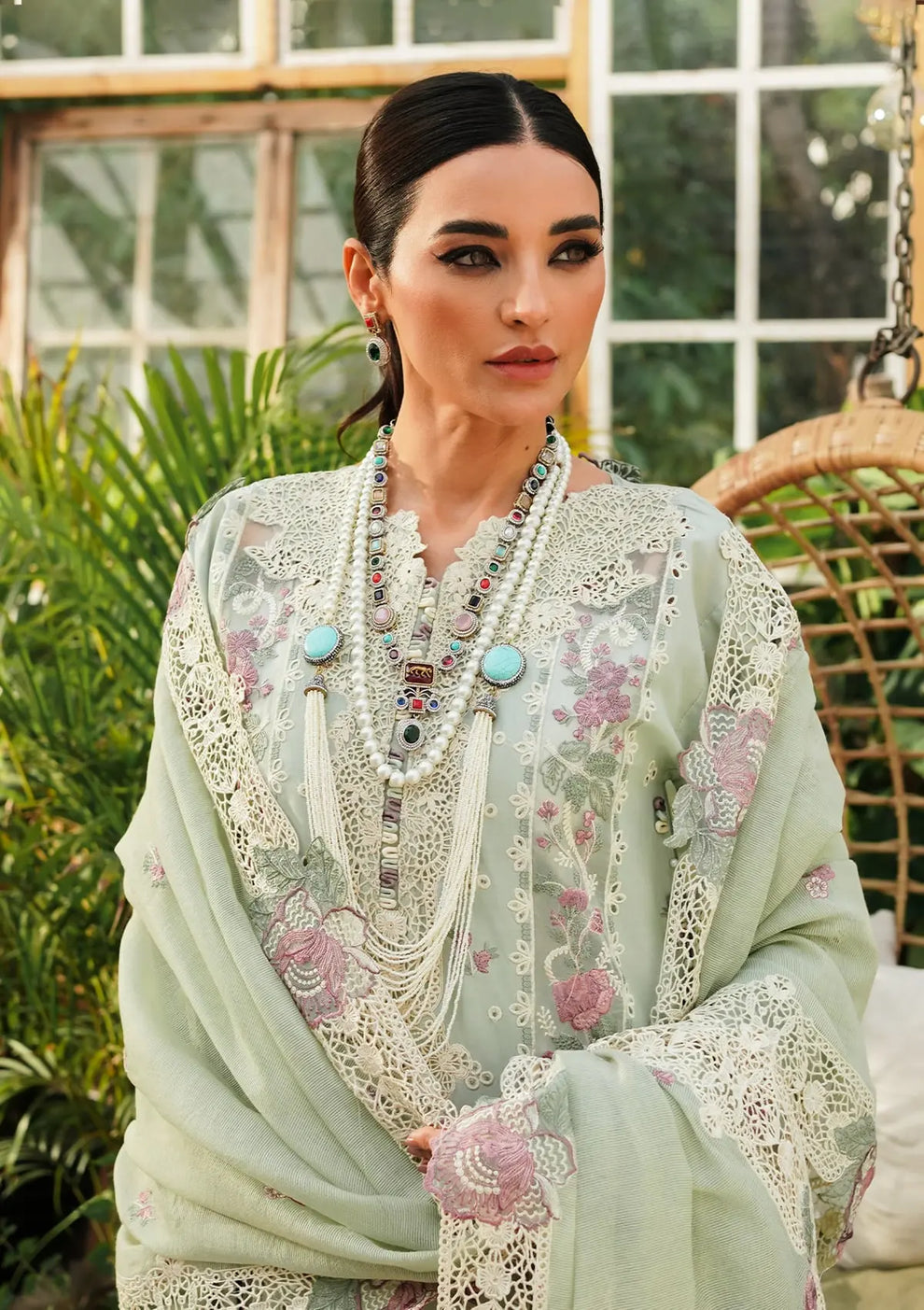 Kahf Premium | Luxury Lawn 24 | KLE-01A Margarita - Khanumjan  Pakistani Clothes and Designer Dresses in UK, USA 