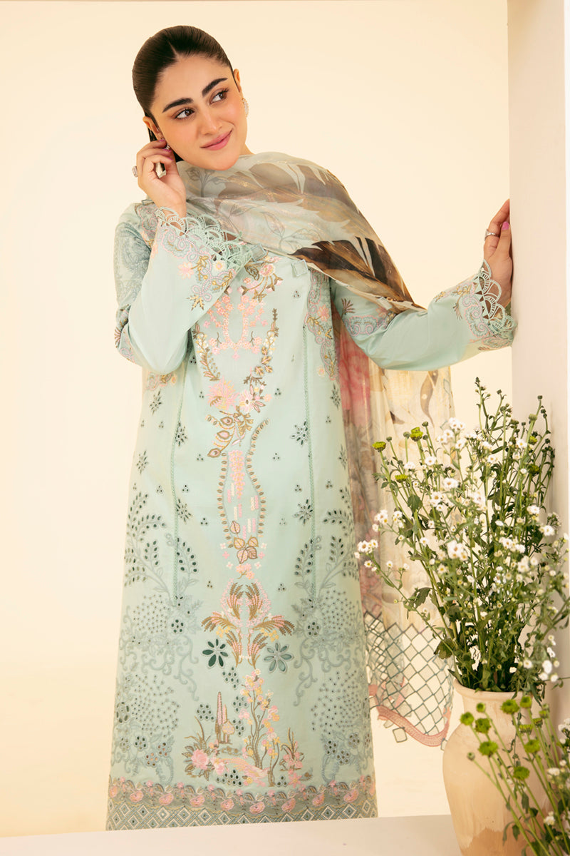 Qalamkar | Qlinekari Luxury Lawn | SQ-06 AFROZEH - Khanumjan  Pakistani Clothes and Designer Dresses in UK, USA 