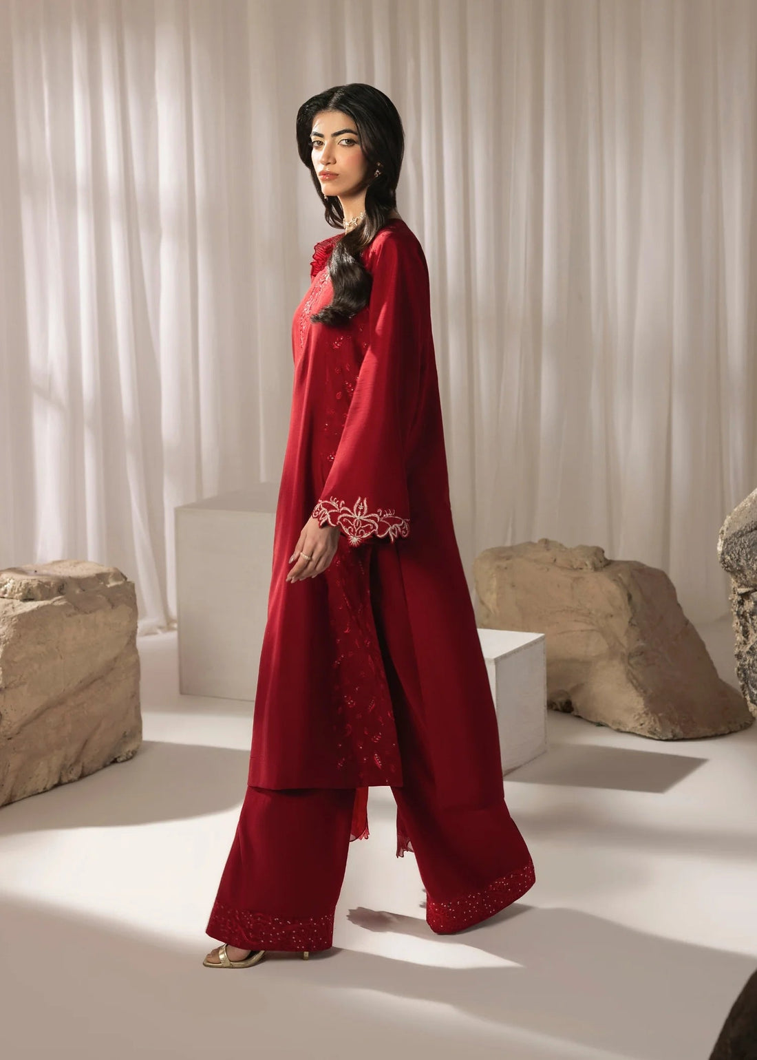 Jamnii | Silk Atelier Pret 26 | CHERRY BLOOM