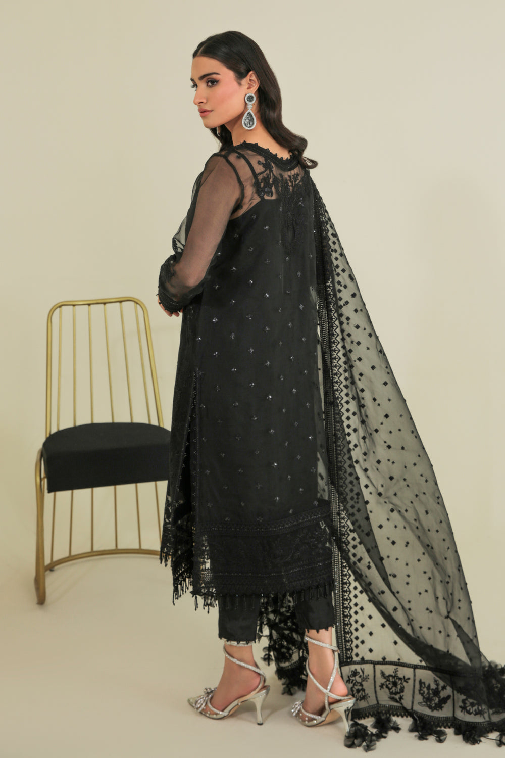 Baroque | Formals Collection | EMBROIDERED ORGANZA UF-235