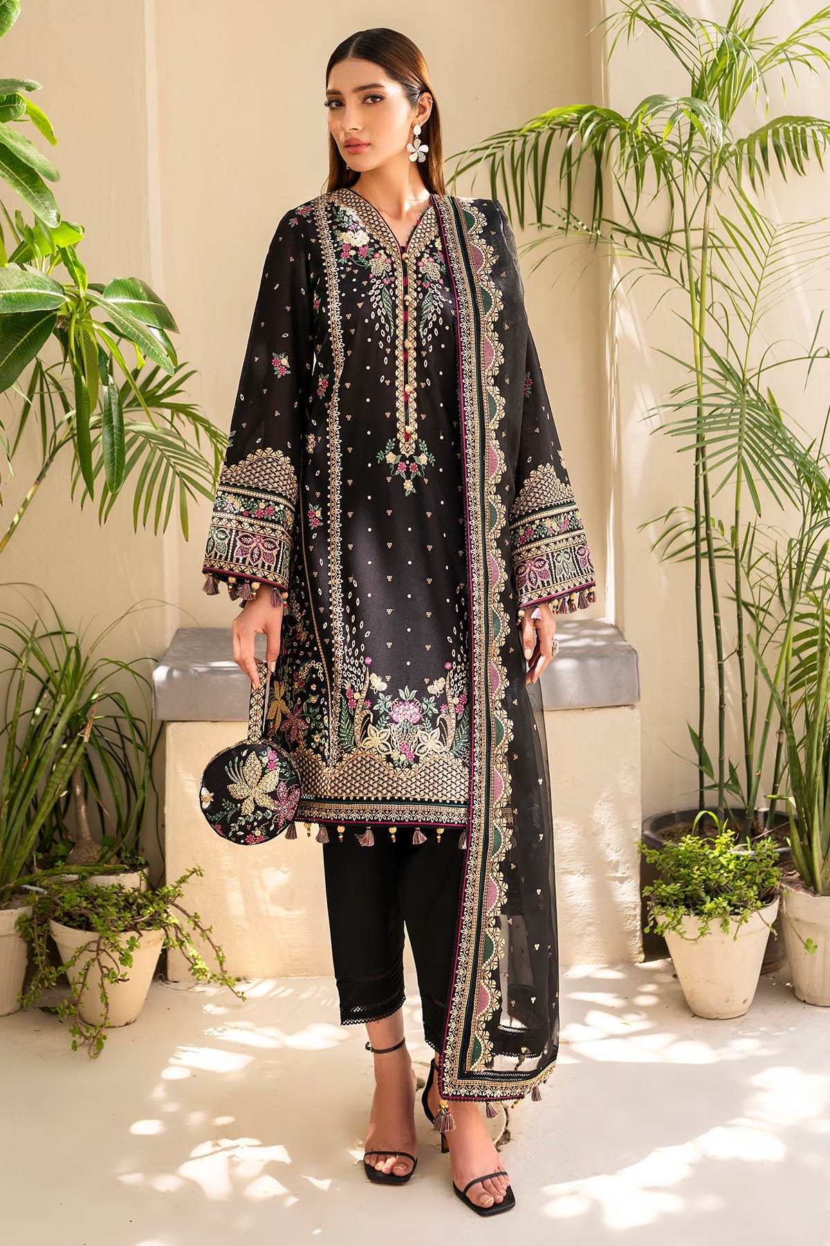 Jazmin | Irish Lawn SS 24 | D4 - Khanumjan  Pakistani Clothes and Designer Dresses in UK, USA 