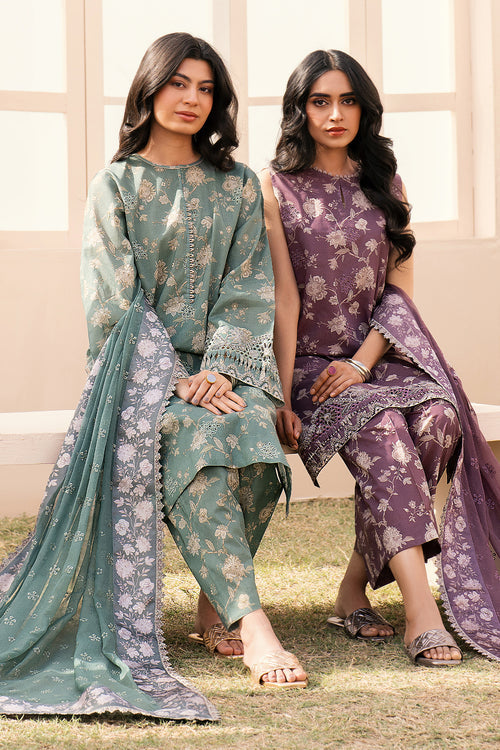 Baroque | Luxury Pret 24 | LAWN UF-599 - Khanumjan  Pakistani Clothes and Designer Dresses in UK, USA 