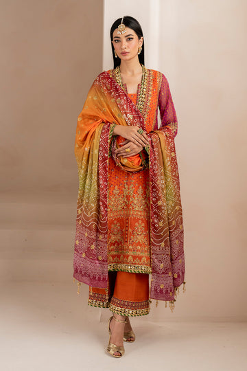 Baroque | Formals Collection | EMBROIDERED CHIFFON UF-706
