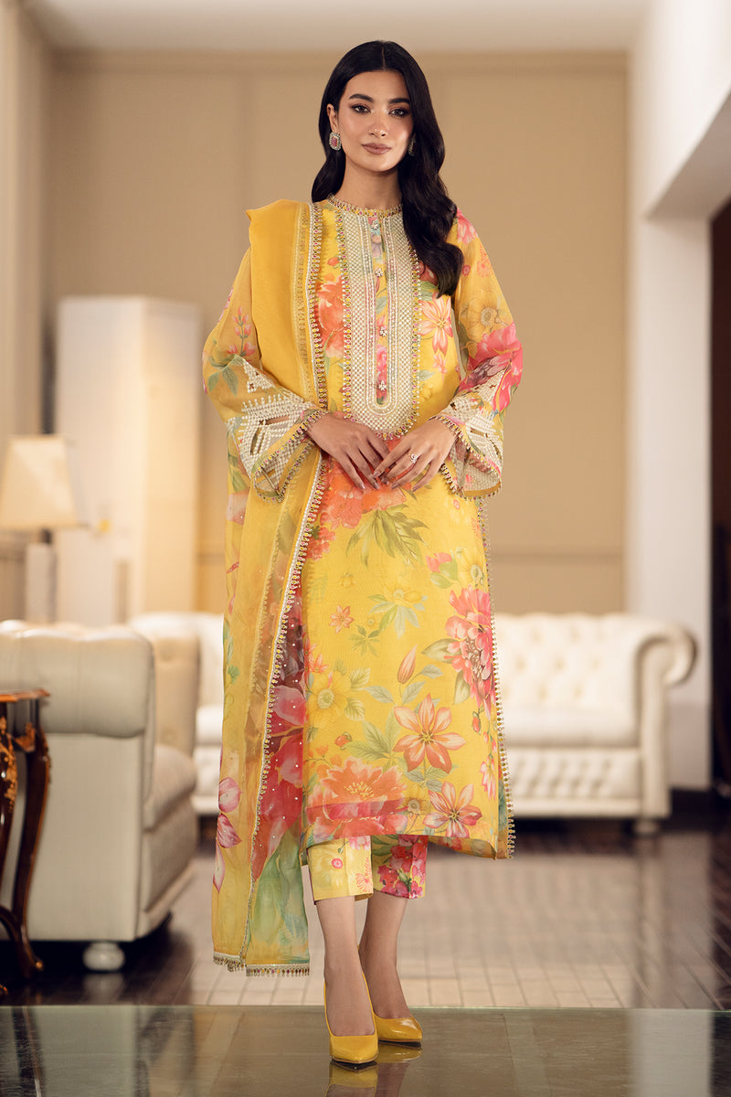 Baroque | Luxury Pret 24 | COTTON PATTI UF-509 - Khanumjan  Pakistani Clothes and Designer Dresses in UK, USA 