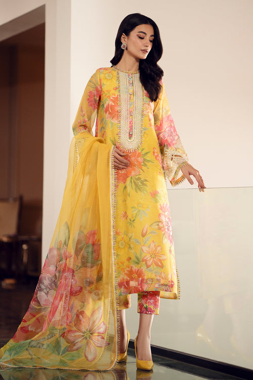 Baroque | Luxury Pret 24 | COTTON PATTI UF-509 - Khanumjan  Pakistani Clothes and Designer Dresses in UK, USA 