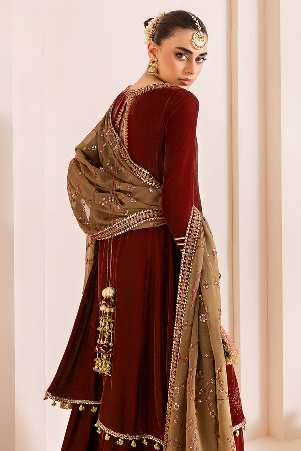 Jazmin | Chandni Velvet Formals 25 | Embroidered Velvet Formal CVF D-07