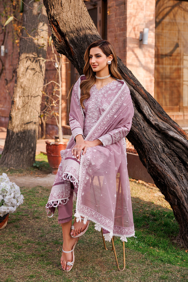 Farasha | Dastoor Embroidered Lawn SS24 | DAINTY LILAC - Khanumjan  Pakistani Clothes and Designer Dresses in UK, USA 