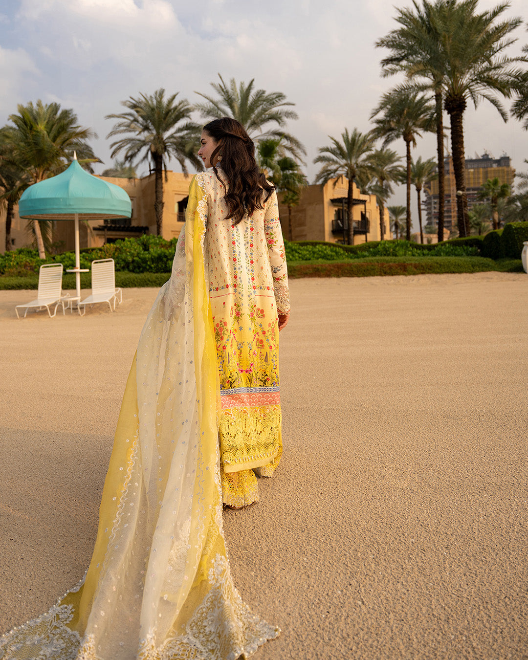 Faiza Saqlain | Aya Luxury Lawn | Arta