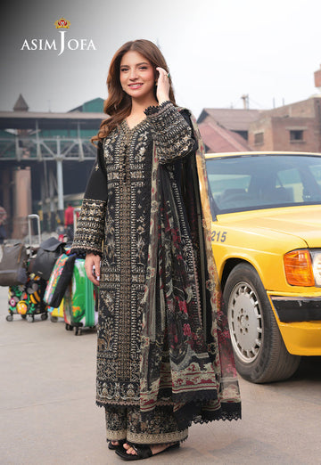 Asim Jofa | Summer Rhapsody | AJUBU-01 Embroidered Jacquard