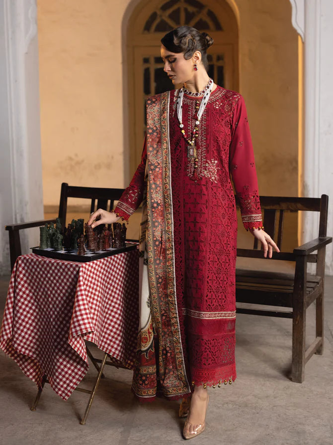 Faiza Faisal | Maya Luxury Lawn | Elif - Khanumjan  Pakistani Clothes and Designer Dresses in UK, USA 