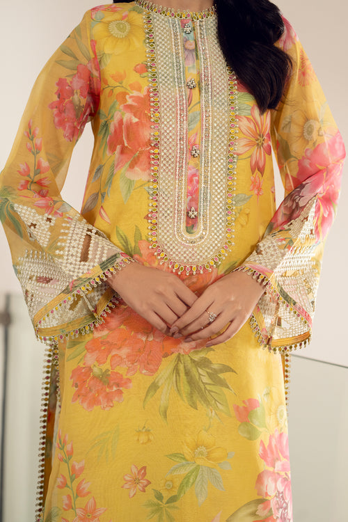 Baroque | Luxury Pret 24 | COTTON PATTI UF-509 - Khanumjan  Pakistani Clothes and Designer Dresses in UK, USA 