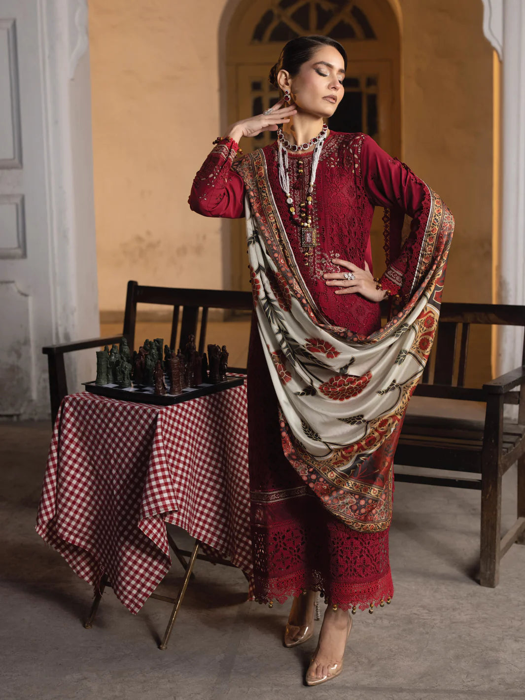 Faiza Faisal | Maya Luxury Lawn | Elif - Khanumjan  Pakistani Clothes and Designer Dresses in UK, USA 