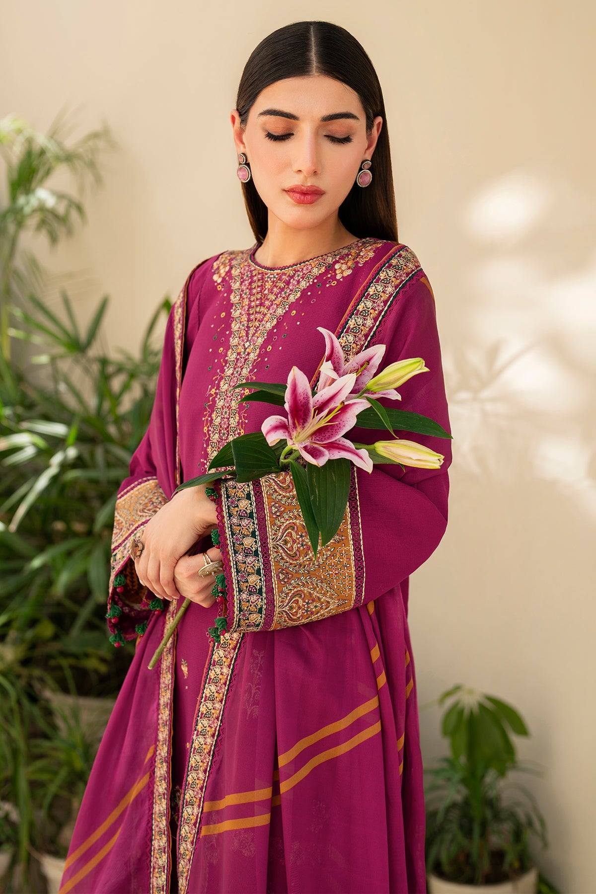 Jazmin | Irish Lawn SS 24 | D10 - Khanumjan  Pakistani Clothes and Designer Dresses in UK, USA 