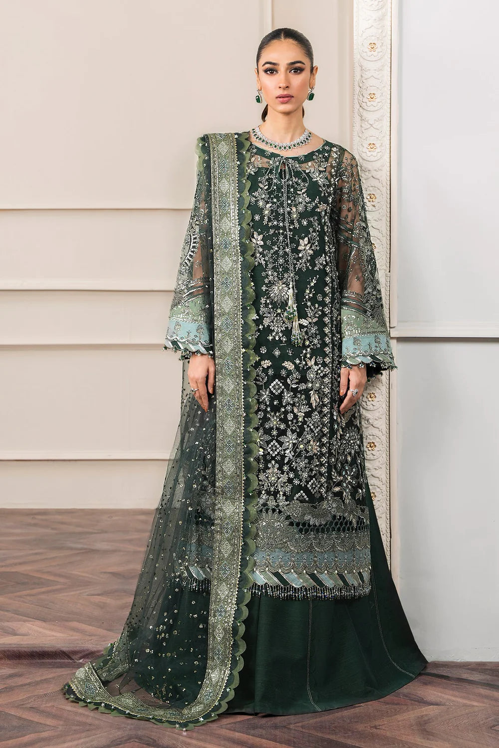 Baroque | Chantelle Embroidered Collection | CH12-05 - Khanumjan  Pakistani Clothes and Designer Dresses in UK, USA 