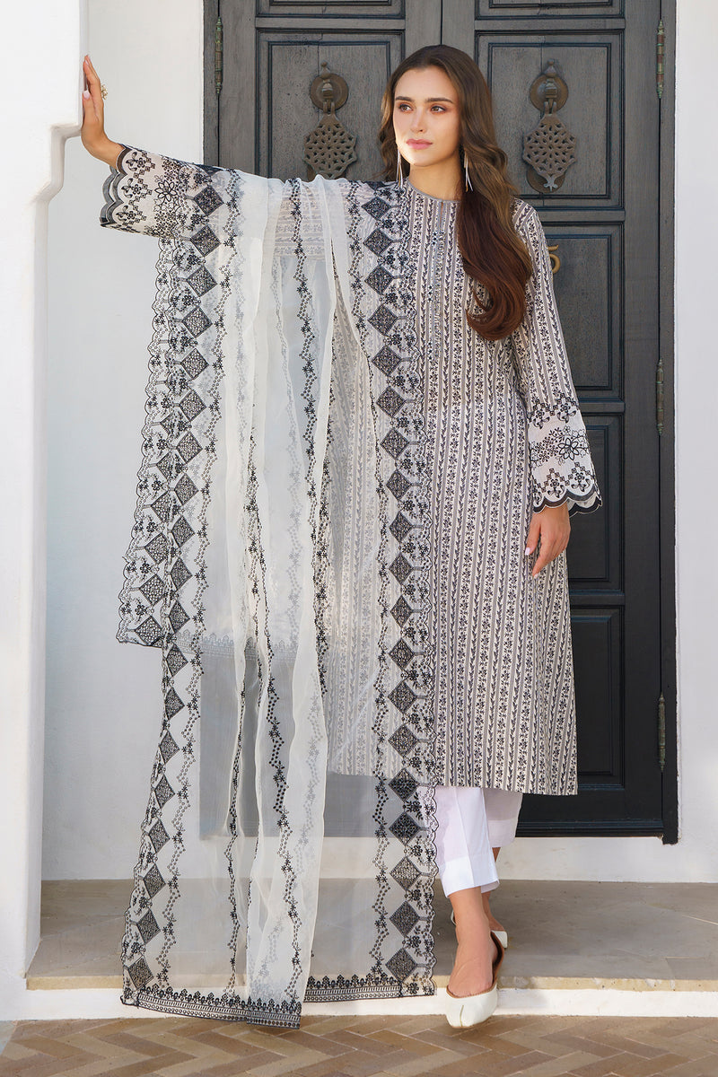 Baroque | Luxury Pret 24 | LAWN UF-574 - Khanumjan  Pakistani Clothes and Designer Dresses in UK, USA 