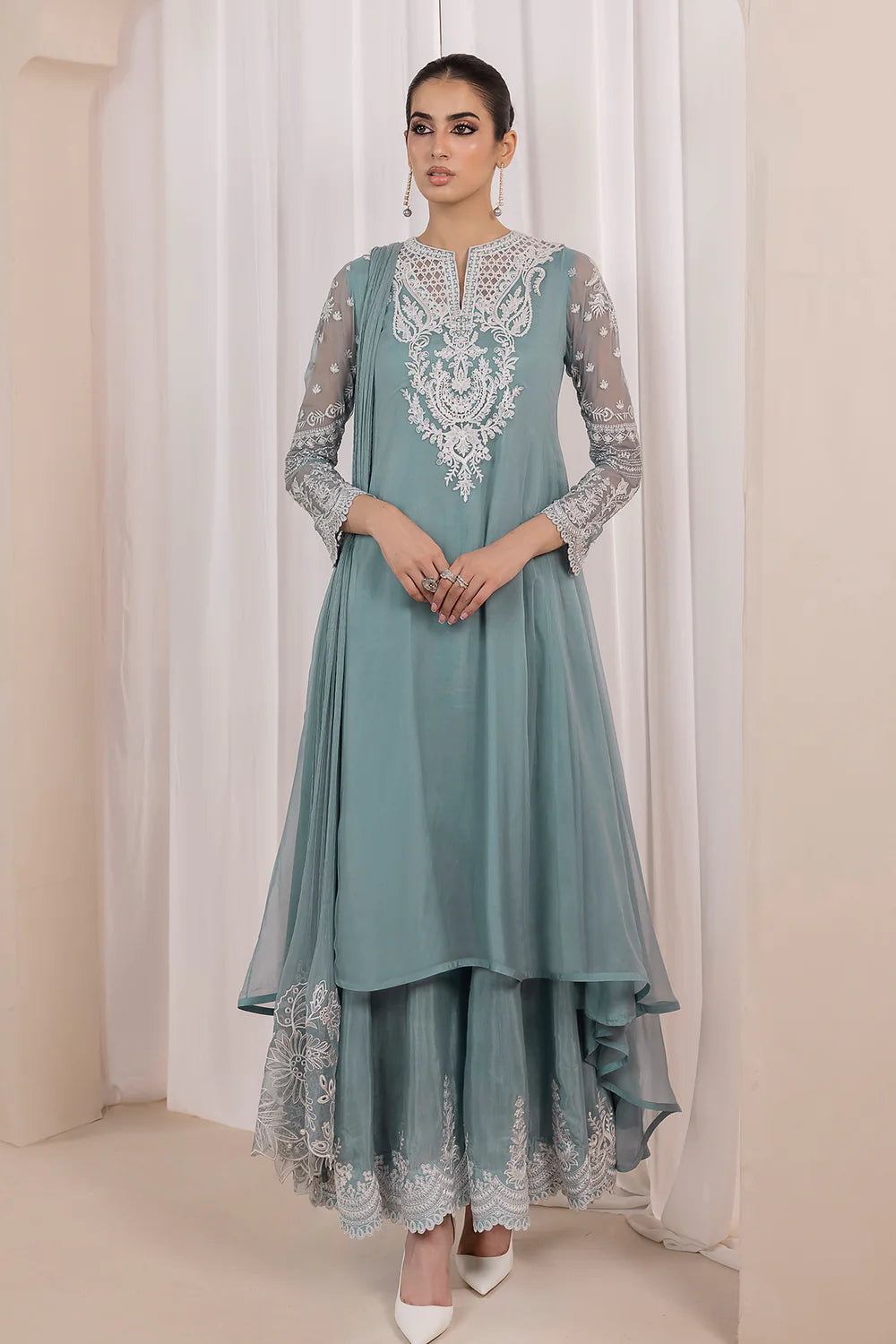 Baroque | Formals Collection | PR-845 - Khanumjan  Pakistani Clothes and Designer Dresses in UK, USA 