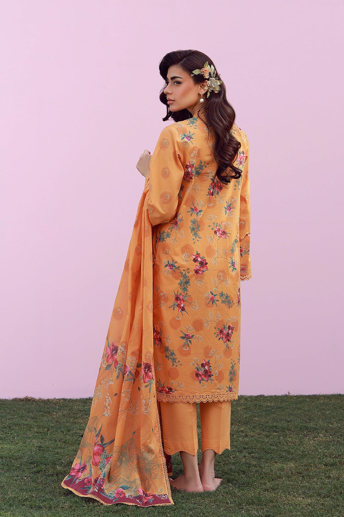 Sahar | Mirha Casual Pret | Marigold Mist