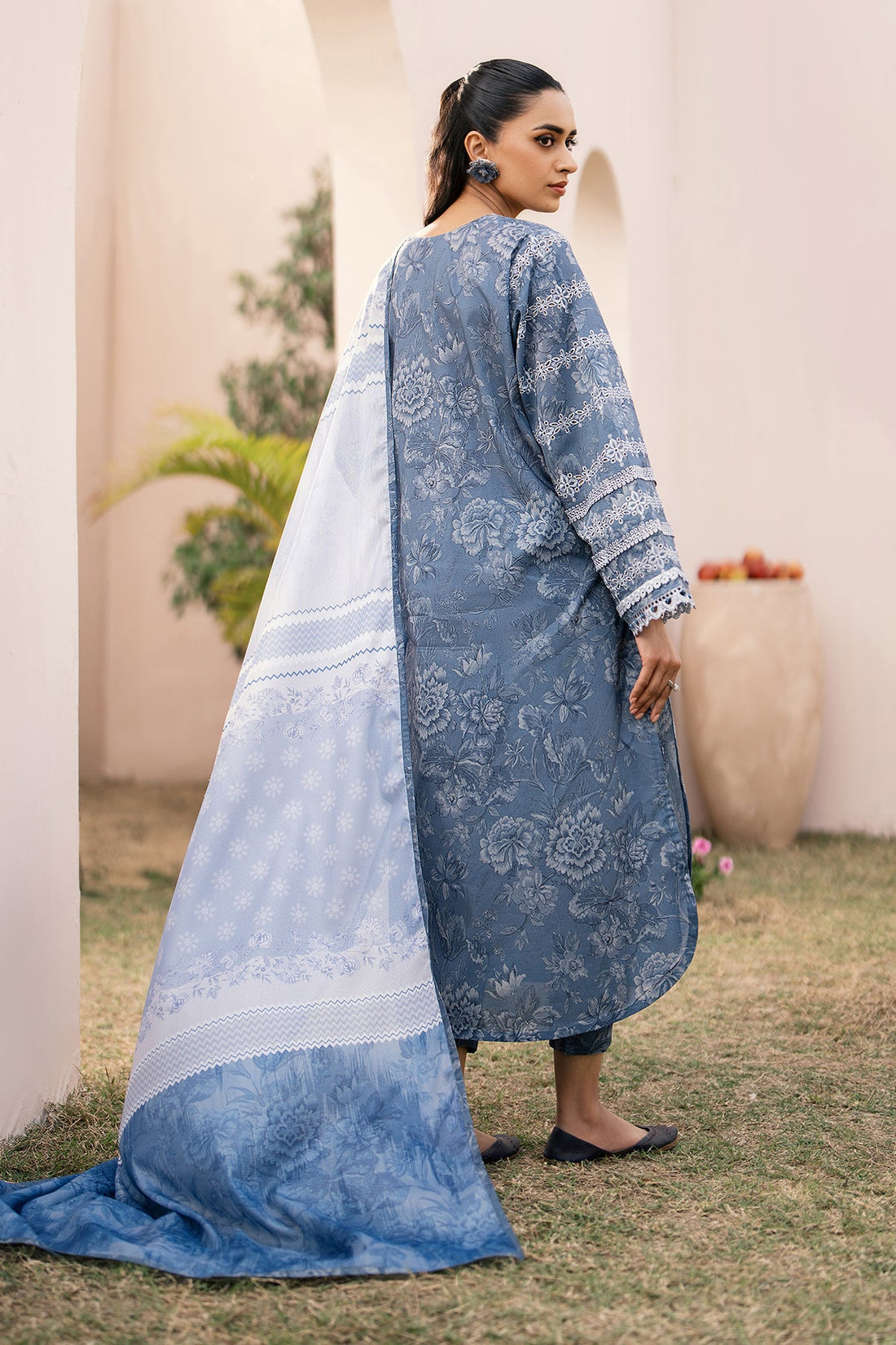 Baroque | Luxury Pret 24 | LAWN UF-601 - Khanumjan  Pakistani Clothes and Designer Dresses in UK, USA 