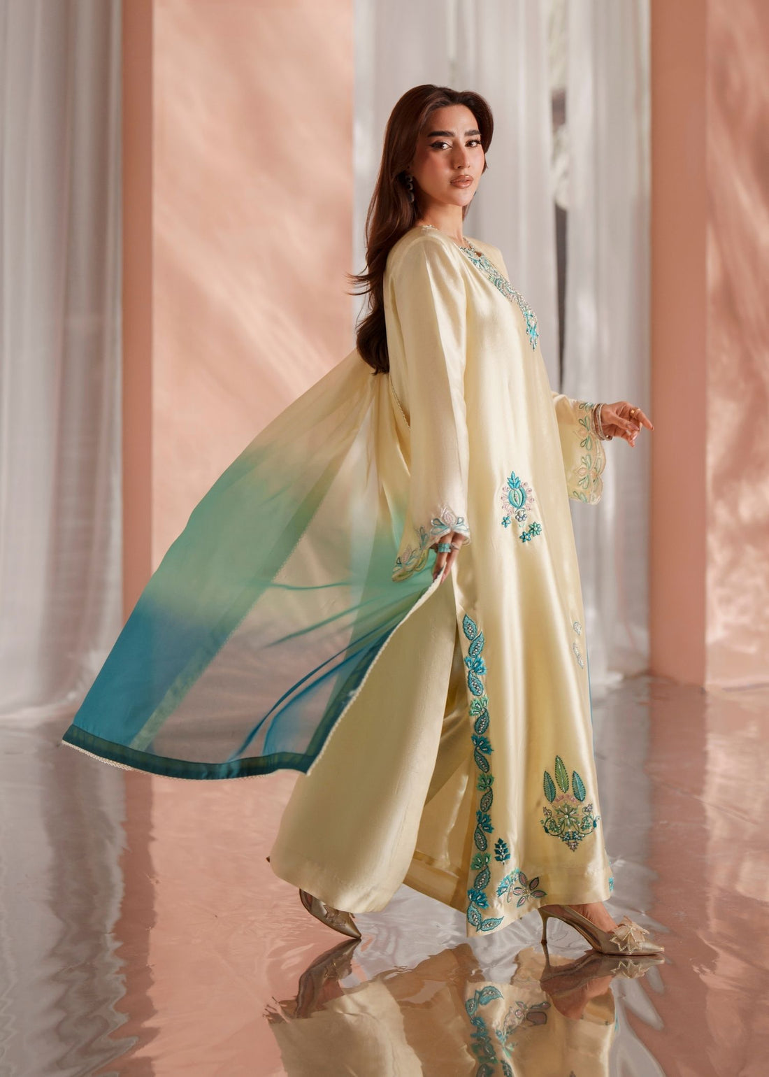 Mehak Yaqoob | Enchante Luxe Edit | Celeste