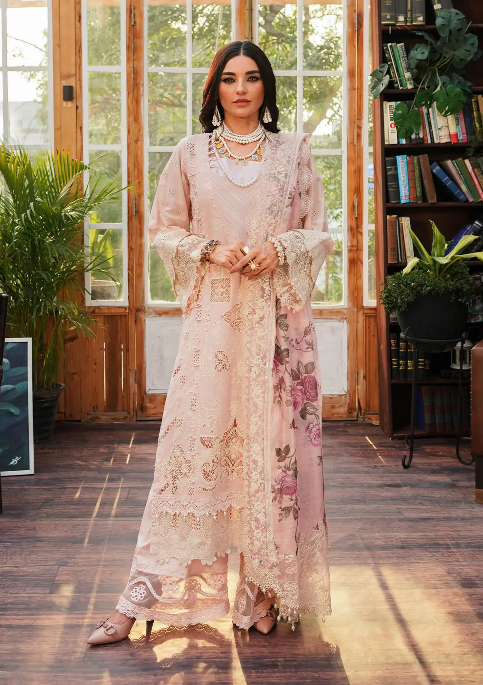 Kahf Premium | Luxury Lawn 24 | KLE-05B Coralyn - Khanumjan  Pakistani Clothes and Designer Dresses in UK, USA 