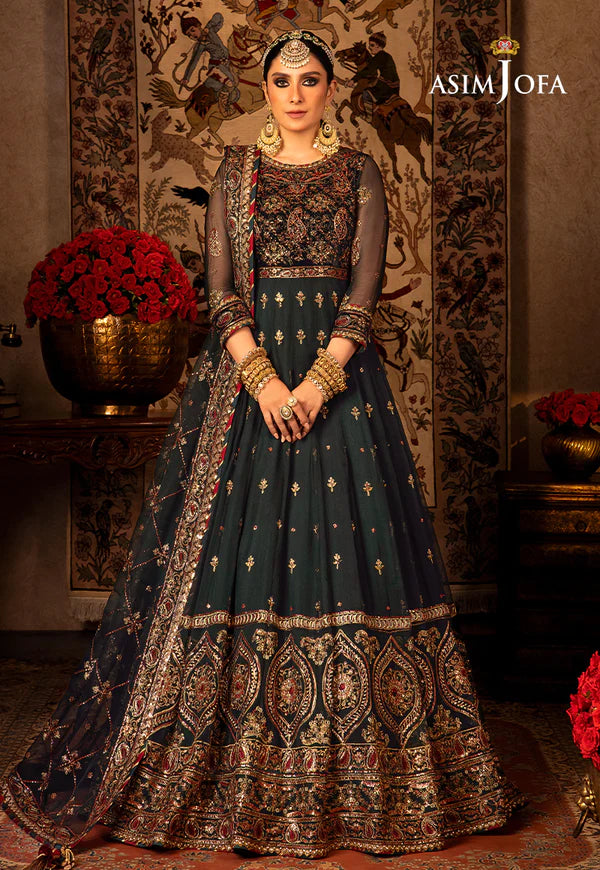 Asim Jofa | Velvet Festive 23 | AJVF-11 - Khanumjan  Pakistani Clothes and Designer Dresses in UK, USA 