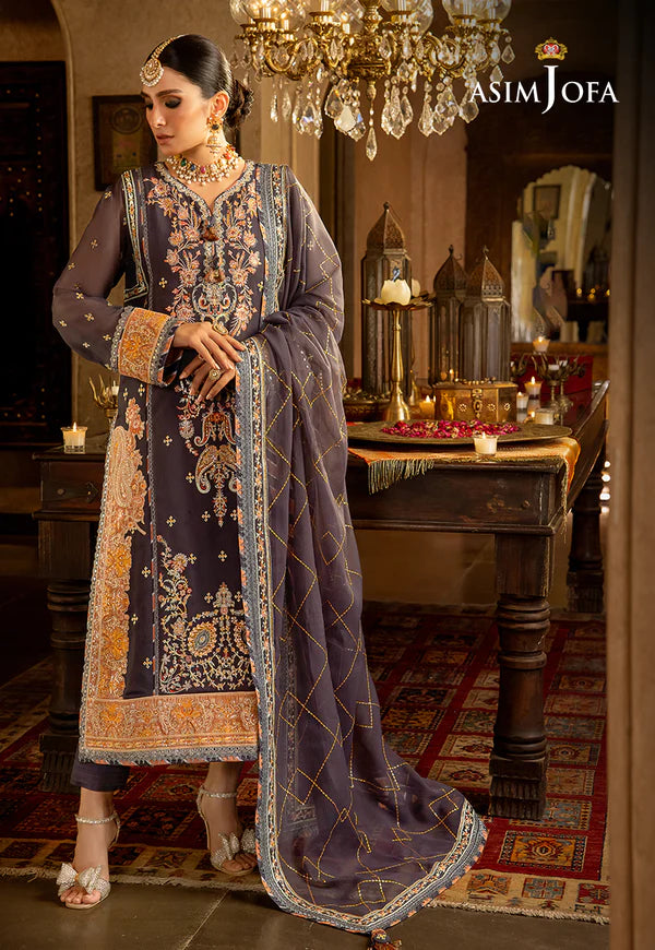 Asim Jofa | Velvet Festive 23 | AJVF-04 - Khanumjan  Pakistani Clothes and Designer Dresses in UK, USA 