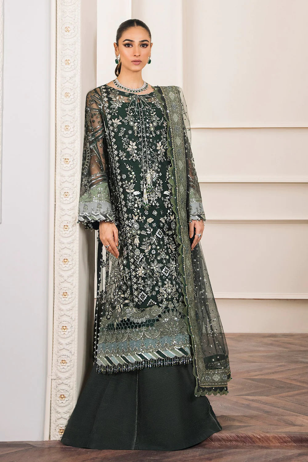 Baroque | Chantelle Embroidered Collection | CH12-05 - Khanumjan  Pakistani Clothes and Designer Dresses in UK, USA 