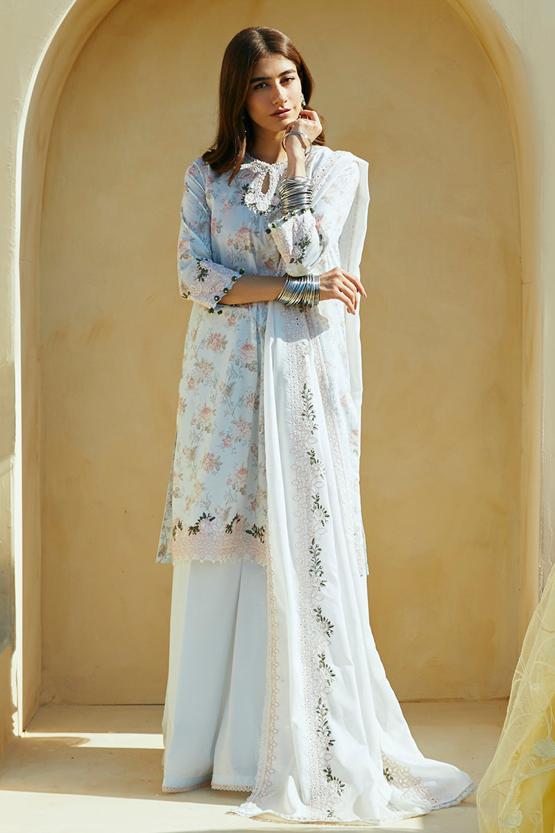 Cross Stitch | Premium Lawn 24 | FLORAL MARINE - Khanumjan  Pakistani Clothes and Designer Dresses in UK, USA 