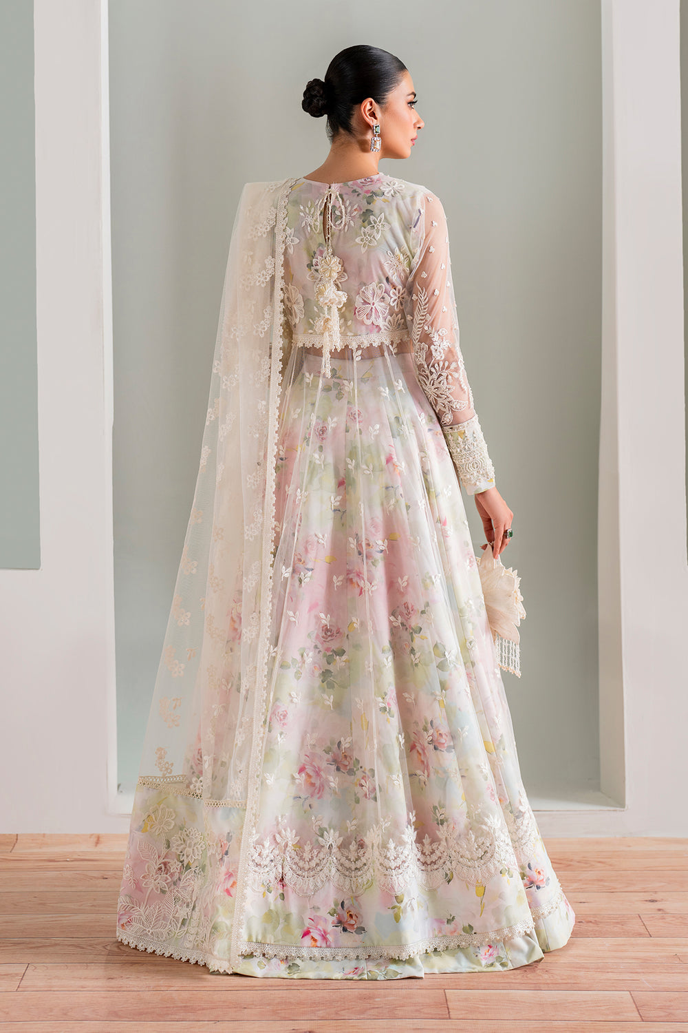 Baroque | Formals Collection | EMBROIDERED NET UF-686