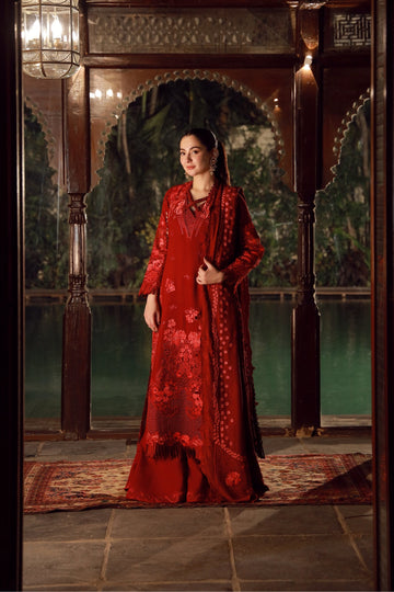 Maryam Hussain | Winter Shawl 25 | Riya