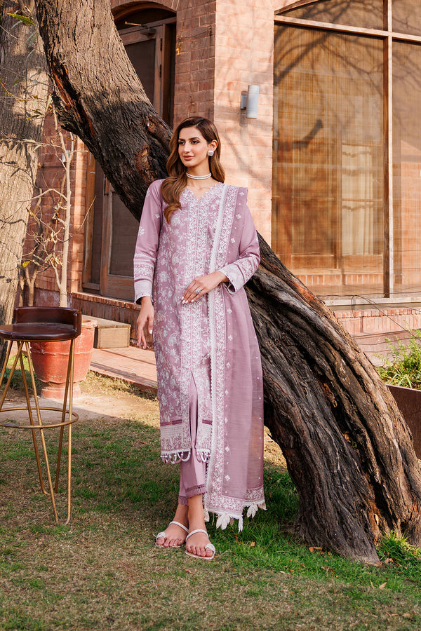 Farasha | Dastoor Embroidered Lawn SS24 | DAINTY LILAC - Khanumjan  Pakistani Clothes and Designer Dresses in UK, USA 