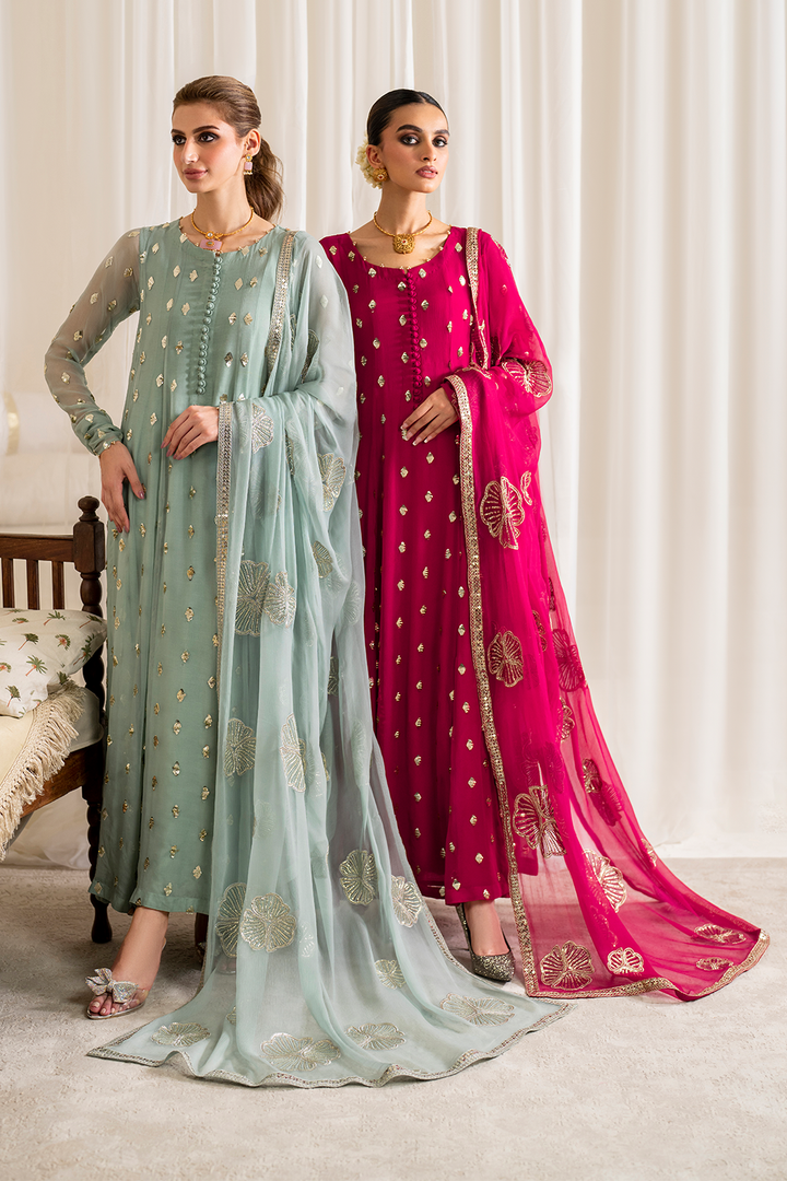 Iznik | Ready to Wear | IP-252 EMBROIDERED CHIFFON