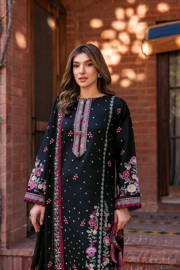 Farasha | Dastoor Embroidered Lawn SS24 | ORNATE NOIR - Khanumjan  Pakistani Clothes and Designer Dresses in UK, USA 