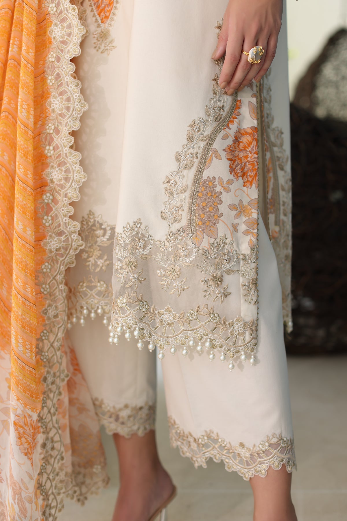 Charizma | Naranji Eid Edit 24 | CN4-11 - Khanumjan  Pakistani Clothes and Designer Dresses in UK, USA 