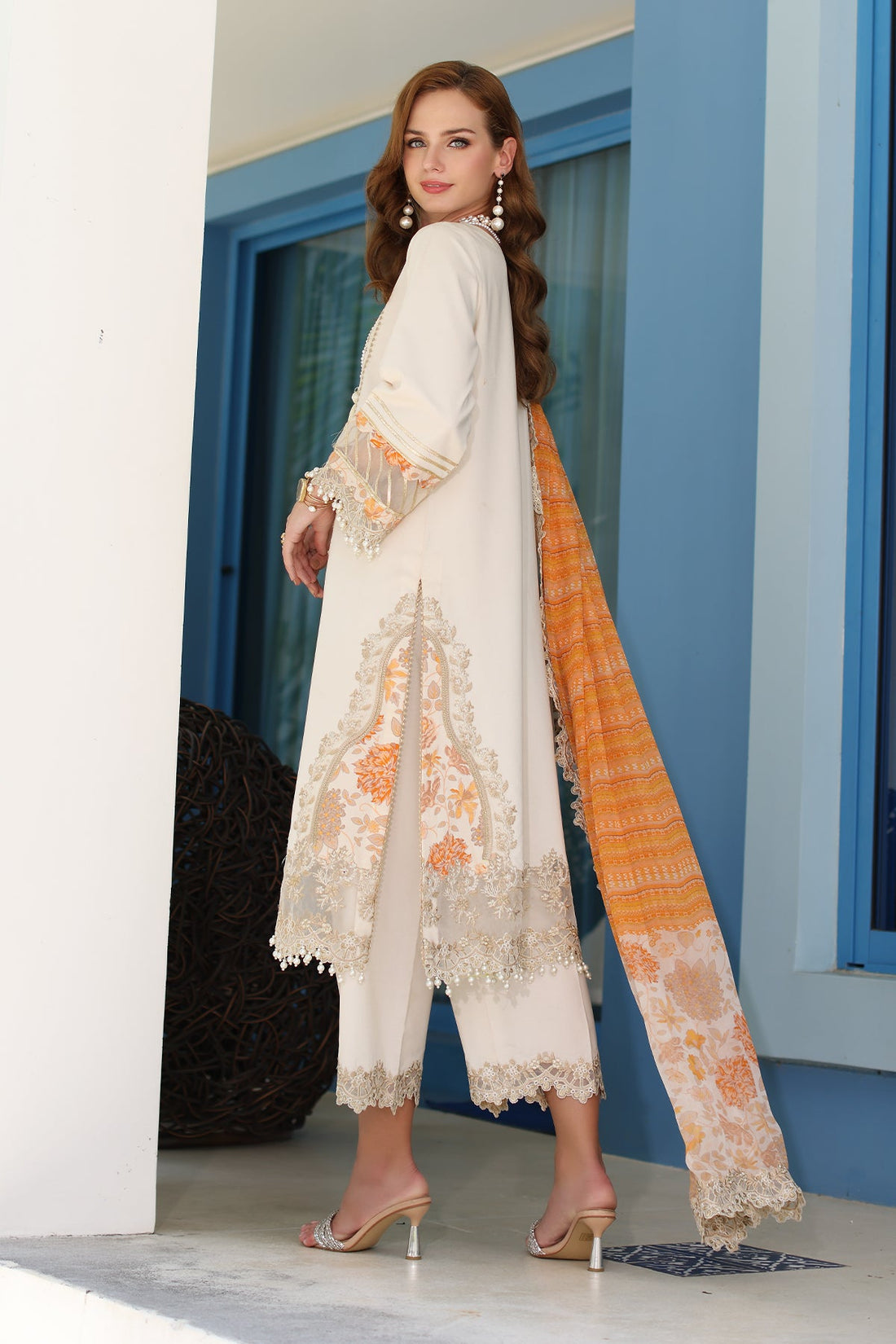 Charizma | Naranji Eid Edit 24 | CN4-11 - Khanumjan  Pakistani Clothes and Designer Dresses in UK, USA 