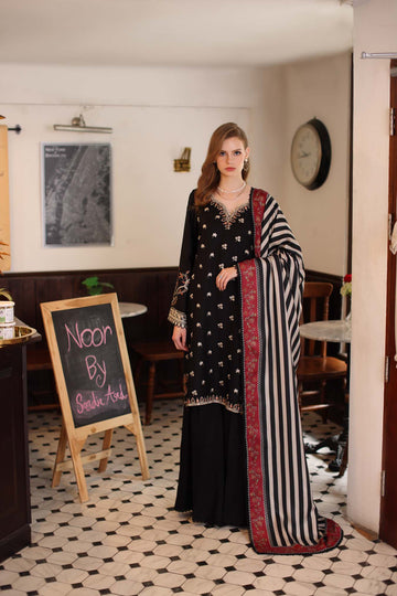 Saadia Asad | Winter Printkhaas 25 | D1 - A