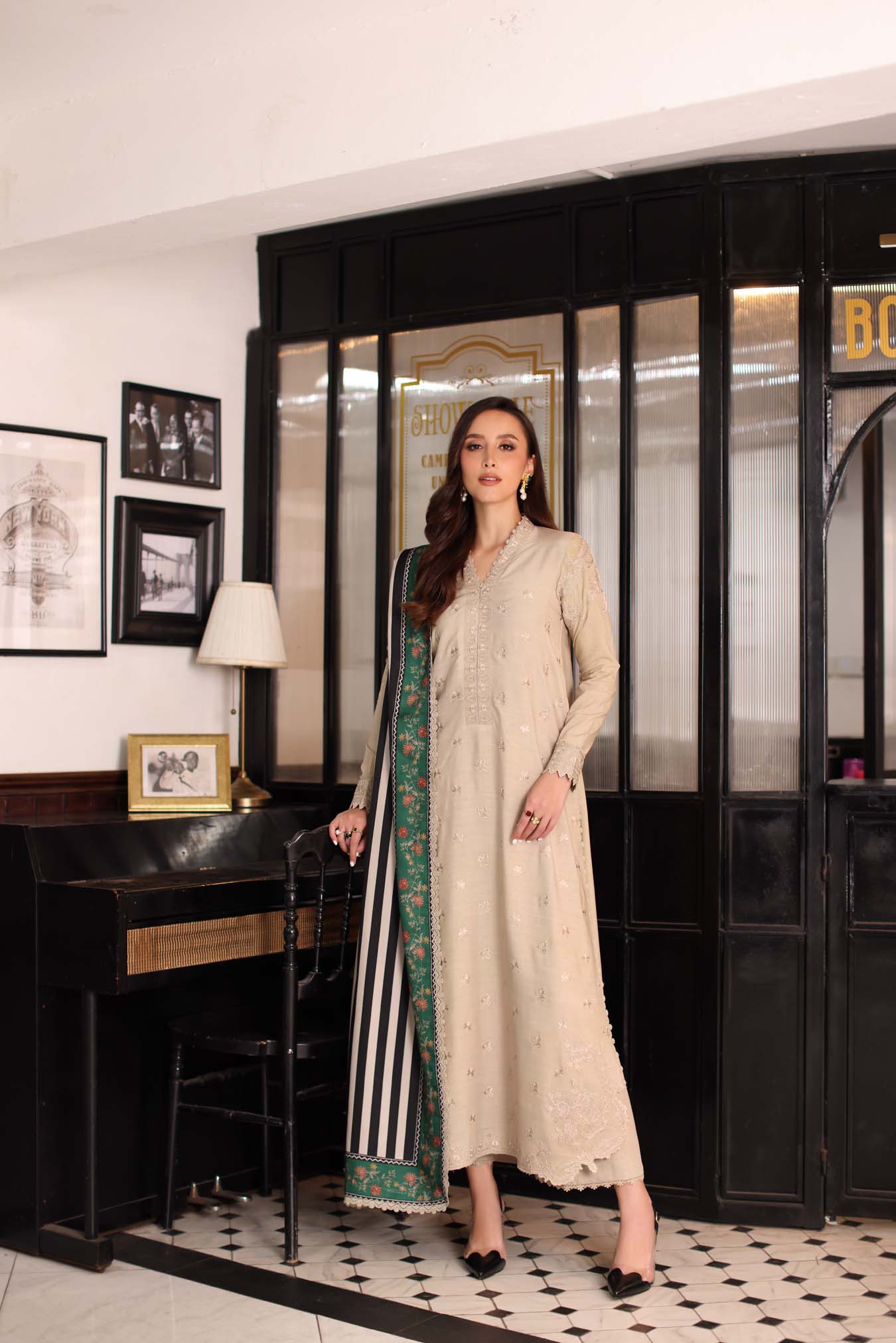 Saadia Asad | Winter Printkhaas 25 | D1 - B