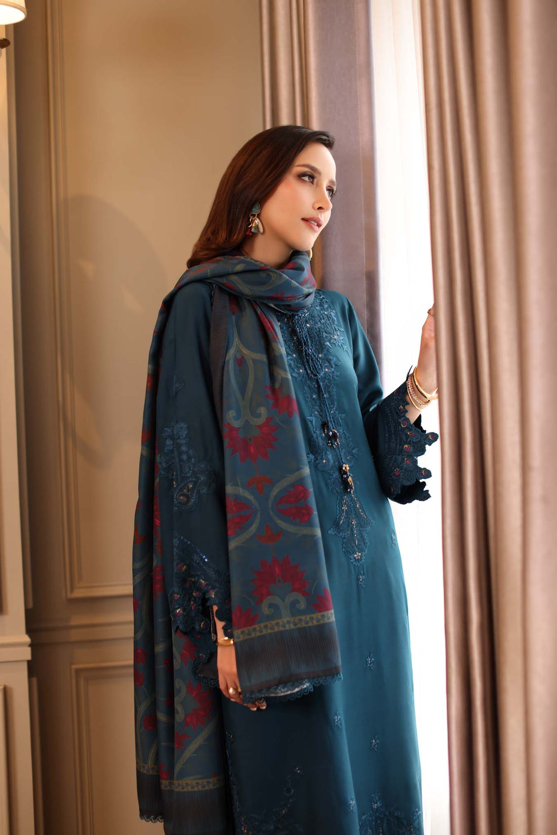 Saadia Asad | Winter Printkhaas 25 | D5 - B