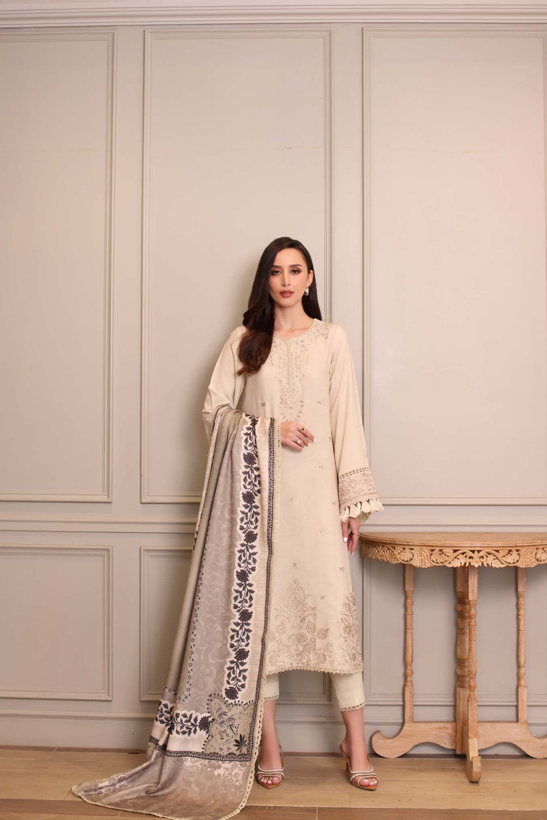 Saadia Asad | Winter Printkhaas 25 | D7 - A