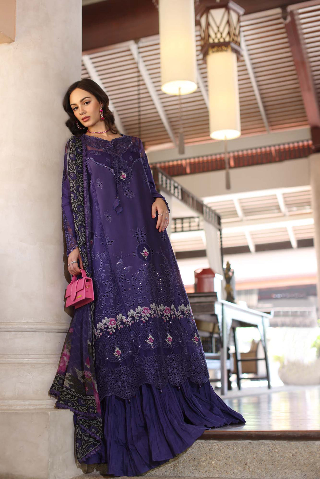 Noor by Saadia Asad | Eid Luxury Laserkari 25 | D4-B