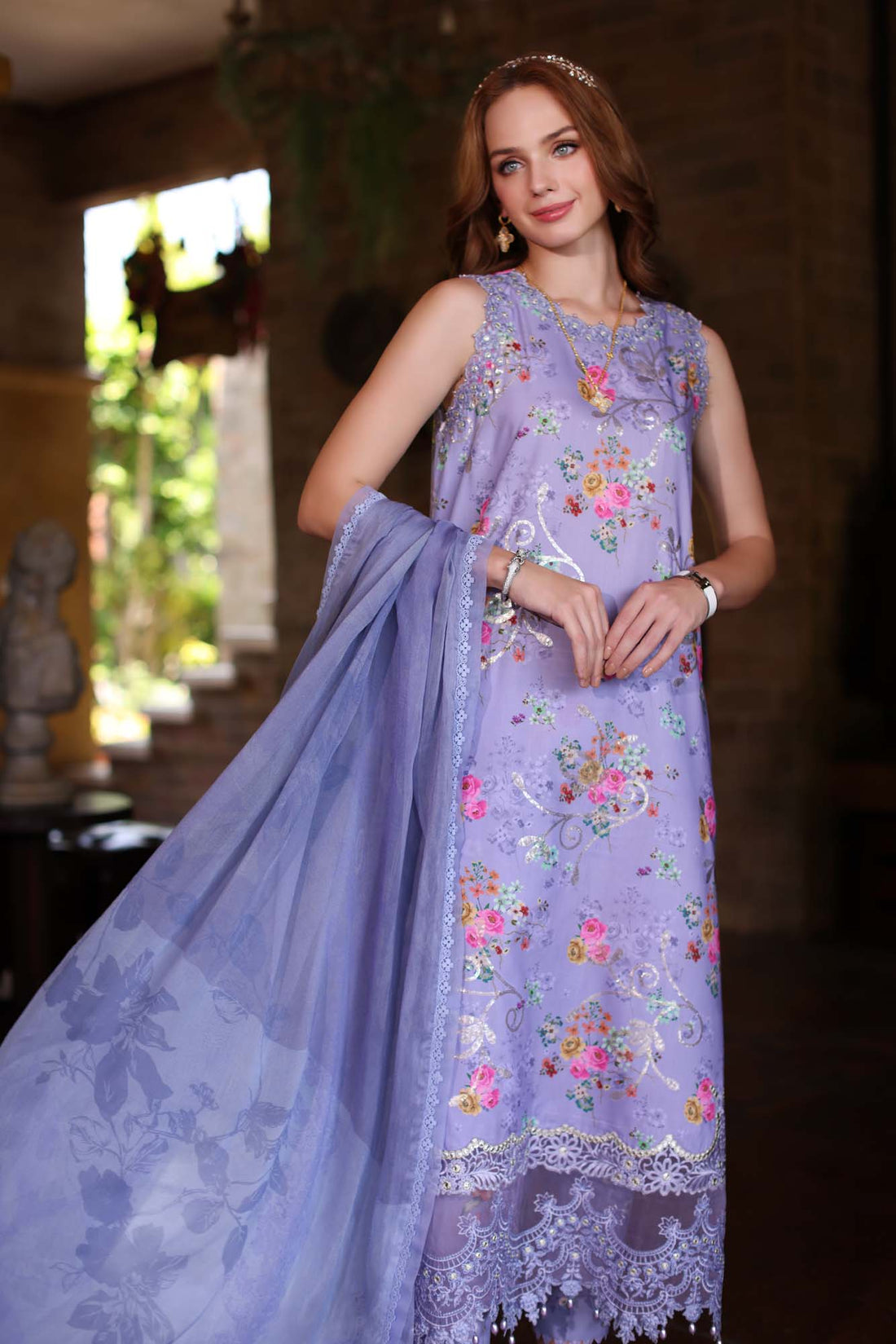Noor by Saadia Asad | Eid Luxe Printkari 24 | D10 - Khanumjan  Pakistani Clothes and Designer Dresses in UK, USA 