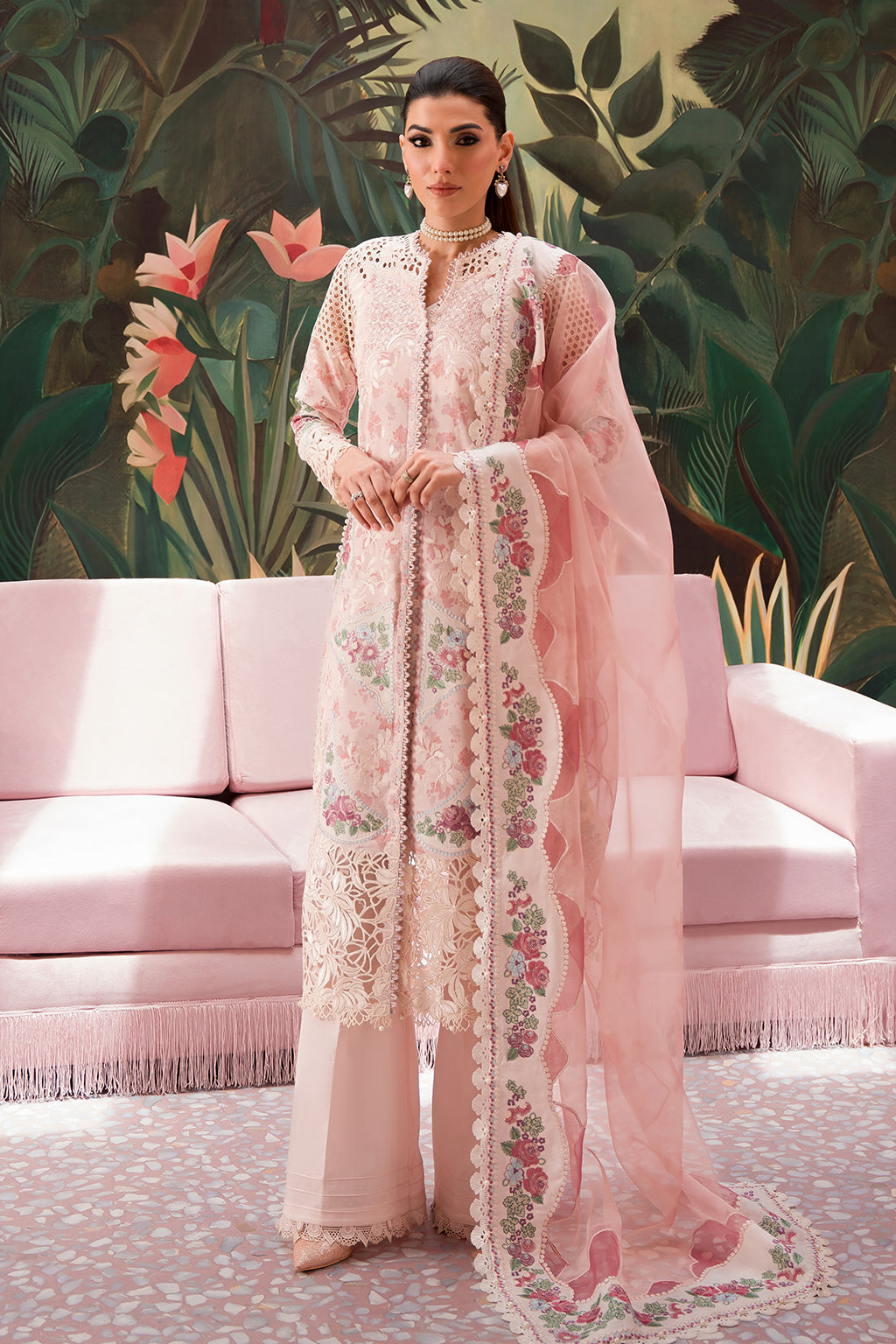 Afrozeh | The Pinted Grden Lawn 24 | Daisy Dream - Khanumjan  Pakistani Clothes and Designer Dresses in UK, USA 