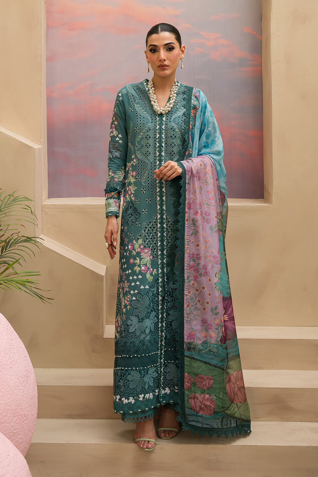 Afrozeh | The Pinted Grden Lawn 24 | Stellar Sage - Khanumjan  Pakistani Clothes and Designer Dresses in UK, USA 