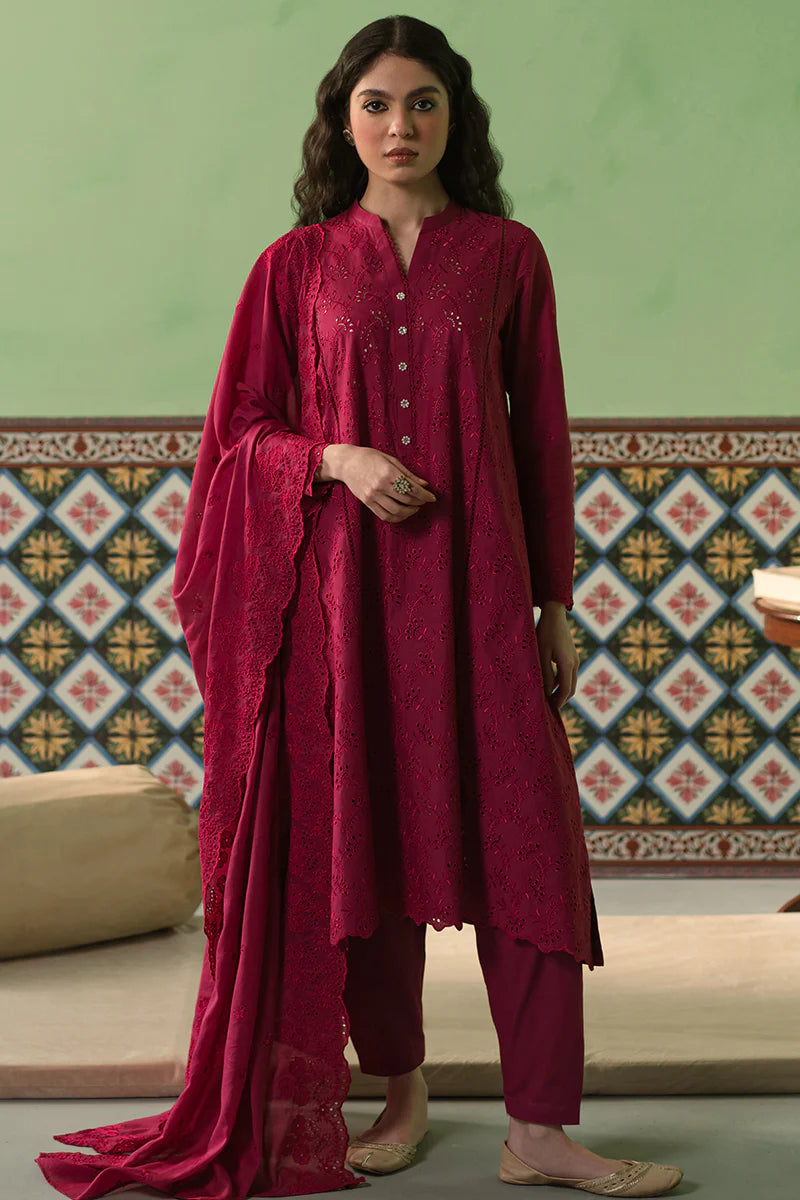 Cross Stitch | Chikankari Lawn | CERISE LOFT - Khanumjan  Pakistani Clothes and Designer Dresses in UK, USA 